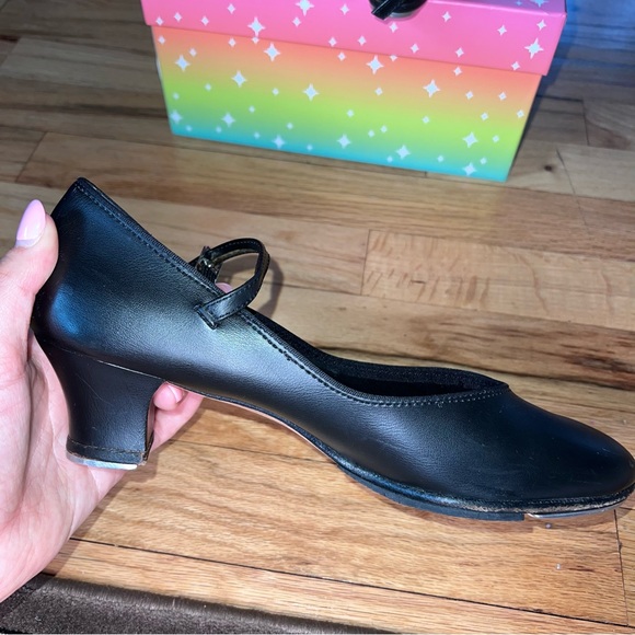 CAPEZIO black character tap shoes size10M - Picture 5 of 16